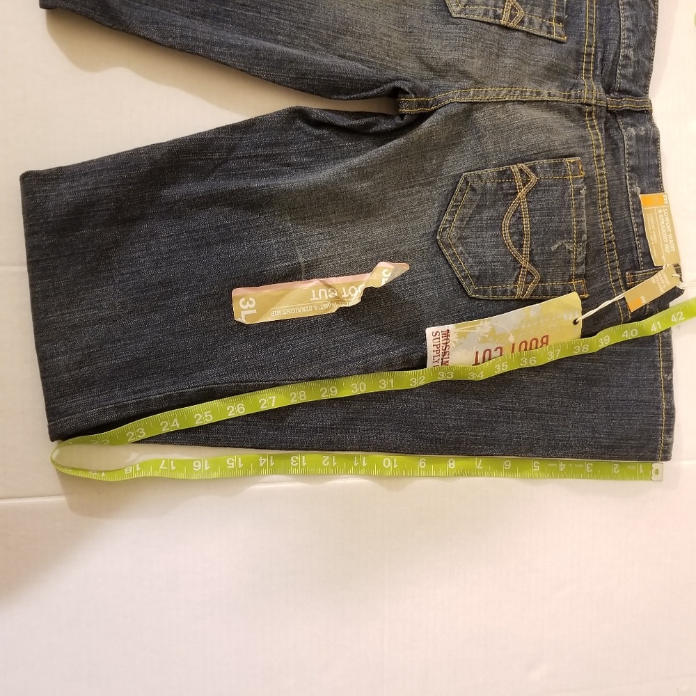 Mossimo Supply Co Boot Cut Distressed Jeans - Picture 4 of 8